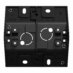ELKO One Hjørnekappe 1-hull Sort_2