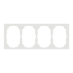 ELKO One Ramme 4-hull til stikkontakt RH_7