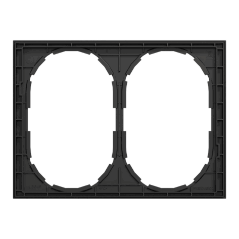 ELKO One Ramme 2-hull Sort_2