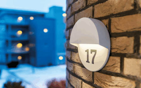 SG Arlon rund vegglampe utendørs 10W 2700K_5