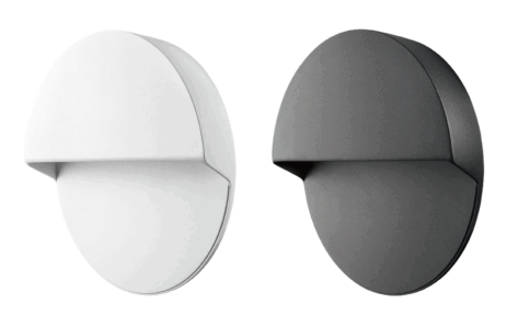 SG Arlon rund vegglampe utendørs 10W 2700K