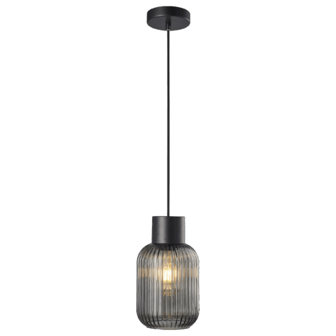 Ina Pendel Ø15cm E27 Smoke