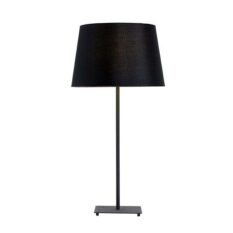 Tommy Bordlampe E27 m/Skjerm Sort