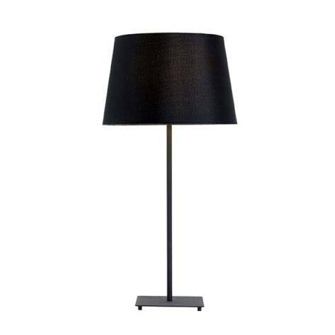 Tommy Bordlampe E27 m/Skjerm Sort