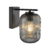 Ina Vegglampe E27 Smoke