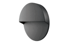 SG Arlon rund Sort vegglampe 10W 3000K