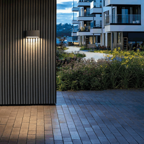 SG Arlon vegglampe Hvit 10W 2700k_3