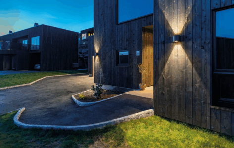 SG Artes Rund Corten 8W 2700K Utelampe_3