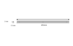 SG Slimline Pro Sort 870mm 2700K 9,5W LED_1