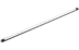 SG Slimline Pro Sort 870mm 3000K 9,5W LED
