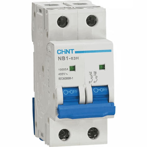 Chint Automatsikring 2P 6A B-Kar CV000055