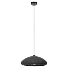 Barlaston Pendel E27 Ø45cm Sort/Grå