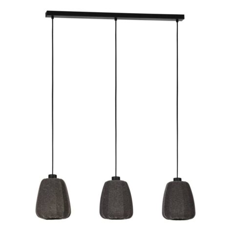 Barlaston Pendel 3xE27 Sort/Grå