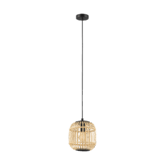 Bordesley Pendel E27 Ø21 Sort/Natur