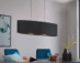 Maserlo Pendel 2x40w E27 Sort