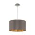 Maserlo Pendel Ø38cm 60w E27 Cappucino Gull