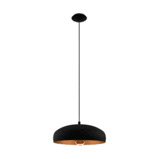 MS Mogano Pendel Ø40cm E27 Sort Kobber