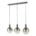 Nevada Taklampe 3x40w E27 Sort Smoke
