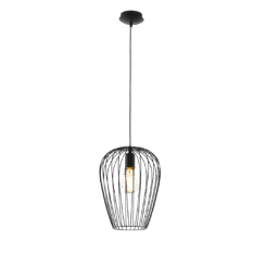 Newtown Pendel Ø27,5cm E27 Sort