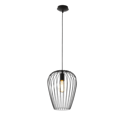 Newtown Pendel Ø27,5cm E27 Sort