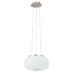Optica Taklampe Ø28cm 2xE27 Nikkel Opal