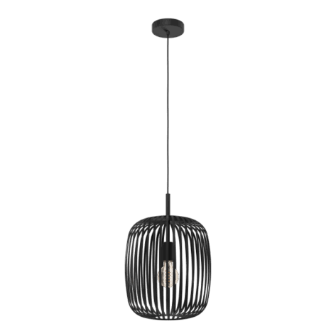 Romazzina Pendel Ø32cm E27 Sort