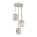 Romazzina Taklampe E27 3-lys Sand
