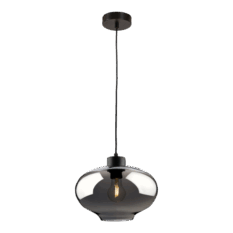 Dali Pendel Ø32cm E27 Sort Smoke