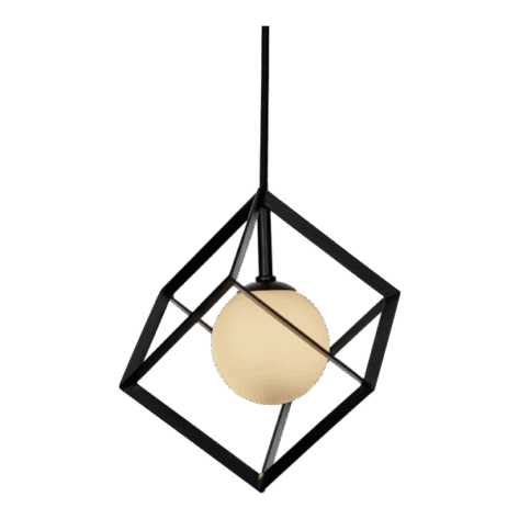 Tilt Pendel G9 Sort/Opal
