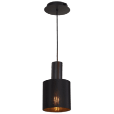 Torino Pendel Ø15cm E27 Sort
