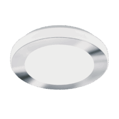 Carpi Tak/Vegg Lampe Ø30cm Krom/Hvit