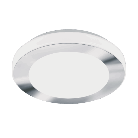 Carpi Tak/Vegg Lampe Ø30cm Krom/Hvit