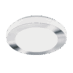 Carpi Tak/Vegg Lampe Ø30cm Krom/Hvit
