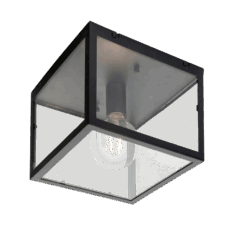 Dovre Taklampe 2xE27 Liten Sort