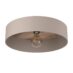 Duaia Taklampe E27 Ø42cm Beige/Børstet Messing