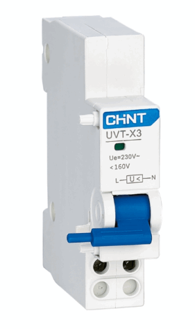 Chint NXB-125 Underspenningsutløser UVT-X3