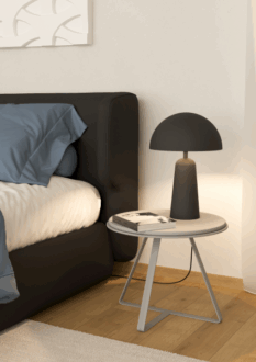 Aranzola Bordlampe Sort E27