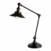 Athen Bordlampe E27 Sort Antikk