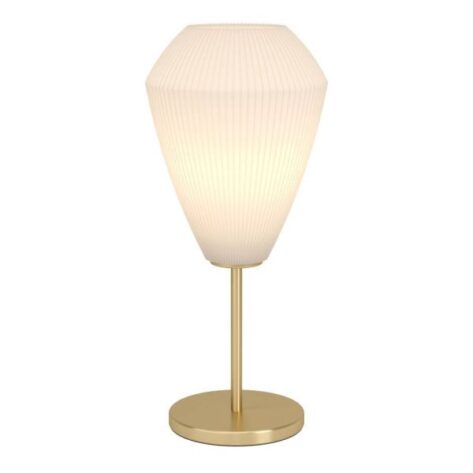 Caprarola Bordlampe E27 Messing Sand