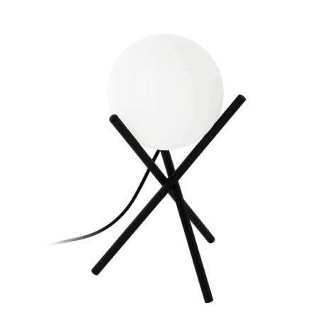 Castellato bordlampe E14 Sort/Opal