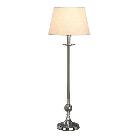 Dorado Bordlampe E14 U/skjerm Krom