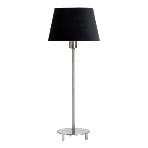 Emir Bordlampe E14 U/skjerm Stål