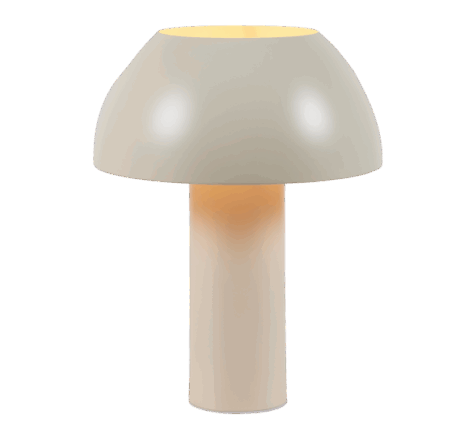 Evita Bordlampe E27 Beige