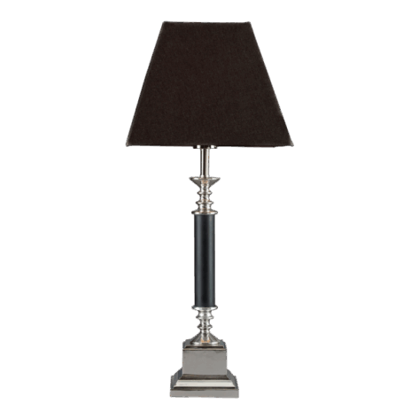 MS Havana Bordlampe u/skjerm Sort/Sølv