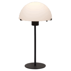 MS Kelly Bordlampe E27 Sort/Opal