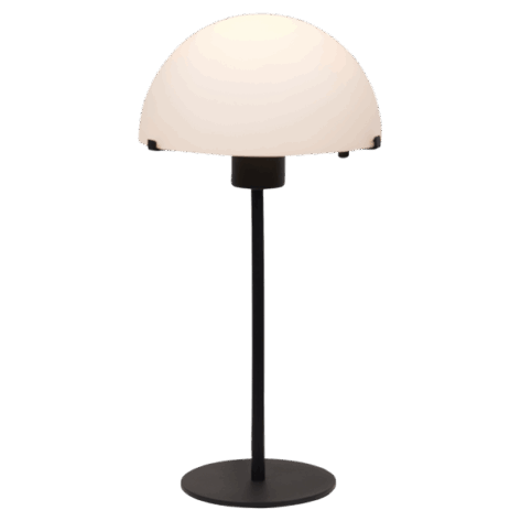 MS Kelly Bordlampe E27 Sort/Opal