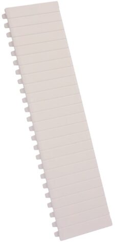 Cenika Avdekking din-skinne Sikringsskap 21cm hvit
