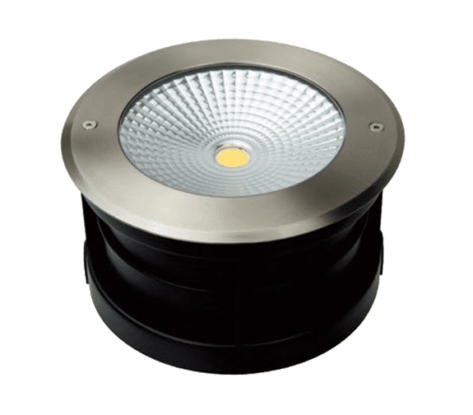 NP Alpha 230V Rund Bakkebelysning 18W 3000K Varmhvit IP67