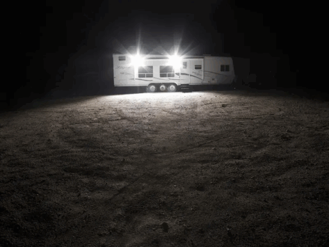 Rigid Vinklet Flombelysning 1100 lumen Hvit