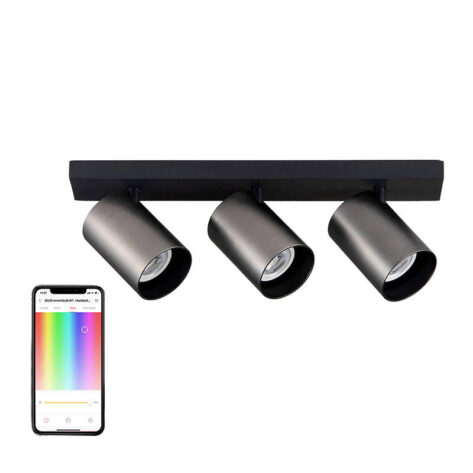 Yeelight Takspotlight YLDDL-0085-B - 3 kilder Sort